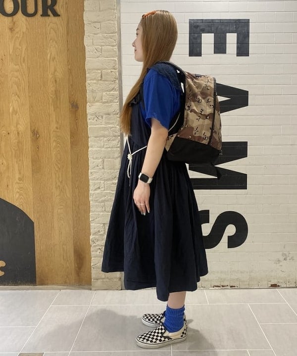 木村 海侑さんの「BEAMS WOMEN｜BEAMS BOY / 樹脂 パール ロング ネックレス」を使ったコーディネート