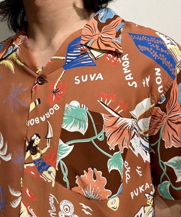 佐藤 大斗さんの「BEAMS WOMEN｜SUN SURF × BEAMS / 別注 アロハシャツ」を使ったコーディネート