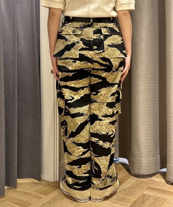 まつむさんの「BEAMS WOMEN｜ボーイ ベーシック Tシャツ」を使ったコーディネート