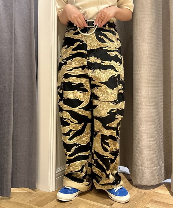 まつむさんの「BEAMS WOMEN｜ボーイ ベーシック Tシャツ」を使ったコーディネート