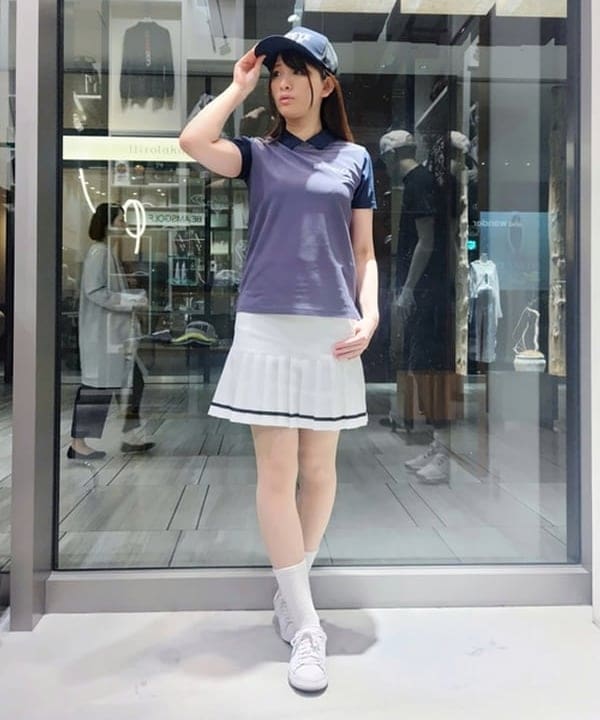 新品タグ付き BEAMS GOLFプリーツ キュロット ビームス ゴルフ グランフロント大阪店（927013） スタイリング