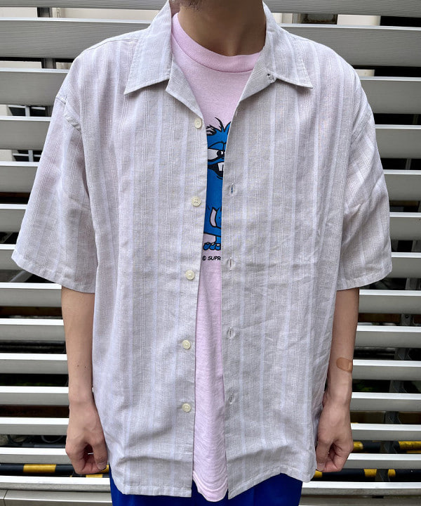 高遠 恒巳さんの「BEAMS WOMEN｜BEAMS / ドビー オープンカラー シャツ」を使ったコーディネート