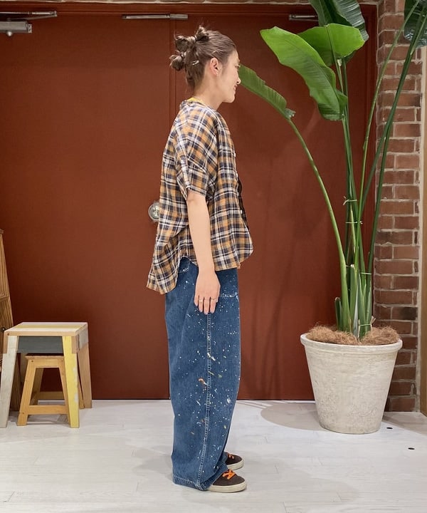 優意さんの「BEAMS WOMEN｜1/2ソリッド リブ ソックス」を使ったコーディネート