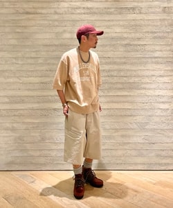 BEAMS（ビームス）ヴィンテージライク プリント スウェット