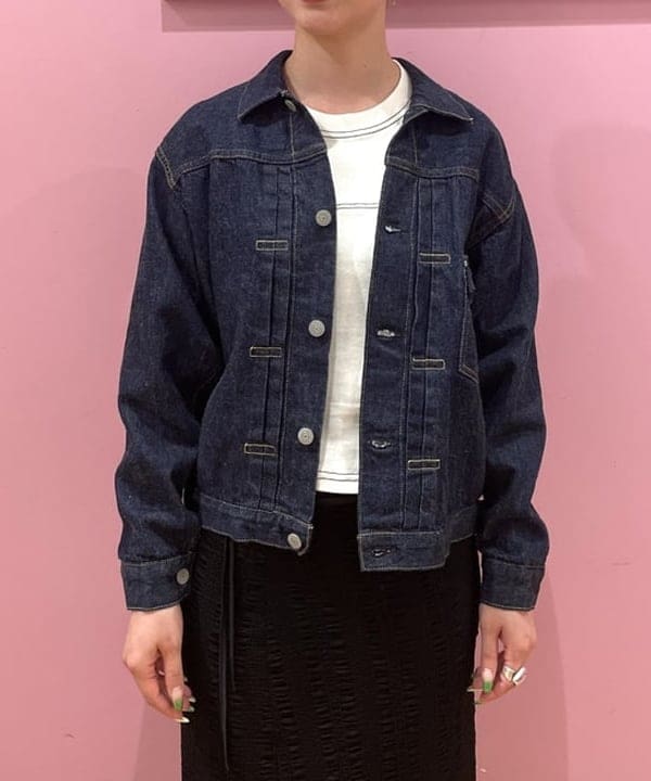 中江梨々香さんの「BEAMS WOMEN｜orSlow × BEAMS BOY / 別注 Monroe Jacket Special」を使ったコーディネート