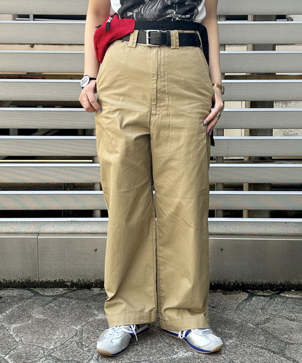 ナツハさんの「BEAMS WOMEN｜ボーイ ベーシック Tシャツ」を使ったコーディネート