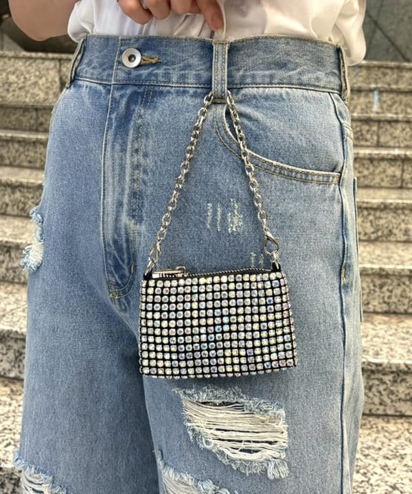 あすかさんの「BEAMS WOMEN｜Ray BEAMS / ダメージ デニム パンツ」を使ったコーディネート