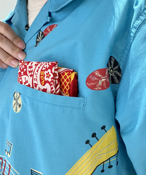 小原 もこさんの「BEAMS WOMEN｜STAR OF HOLLYWOOD / Rock 'n' Roll Guitar Short Sleeve Shirt」を使ったコーディネート