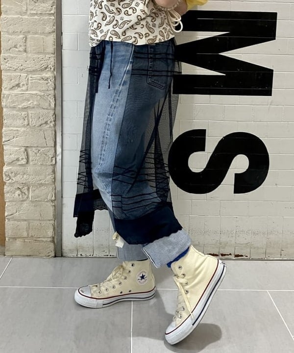 小原 もこさんの「BEAMS WOMEN｜CONVERSE / ALL STAR HI」を使ったコーディネート