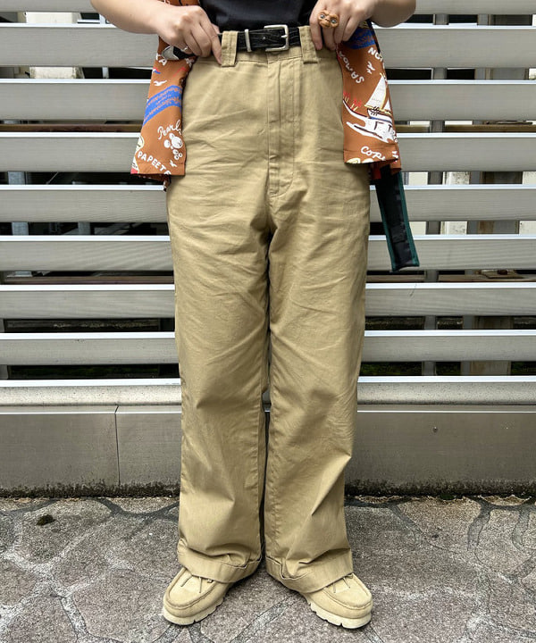 まつむさんの「BEAMS WOMEN｜BEAMS BOY / 樹脂 パール ロング ネックレス」を使ったコーディネート