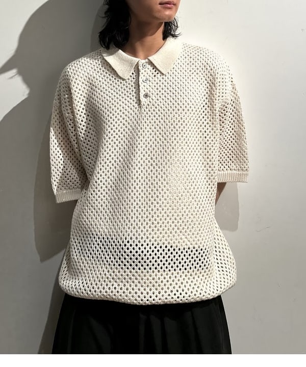 佐藤 大斗さんの「BEAMS WOMEN｜BEAMS / メッシュライク 2プリーツ スラックス」を使ったコーディネート