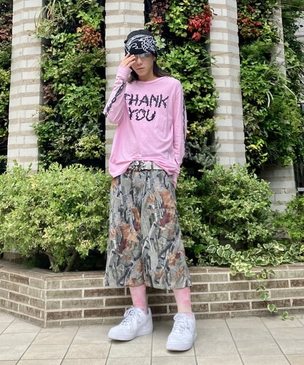 はるひむさんの「BEAMS WOMEN｜BEAMS / ダブルニー ショートパンツ」を使ったコーディネート