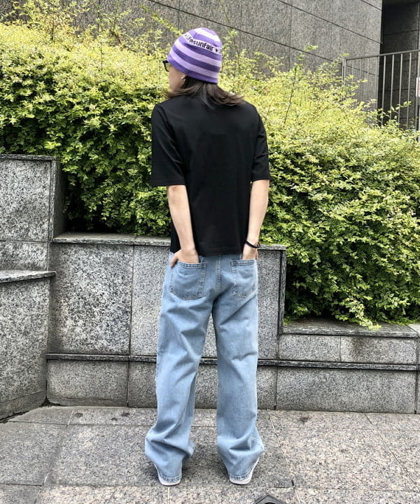 はるひむさんの「BEAMS WOMEN｜Ray BEAMS / ダメージ デニム パンツ」を使ったコーディネート