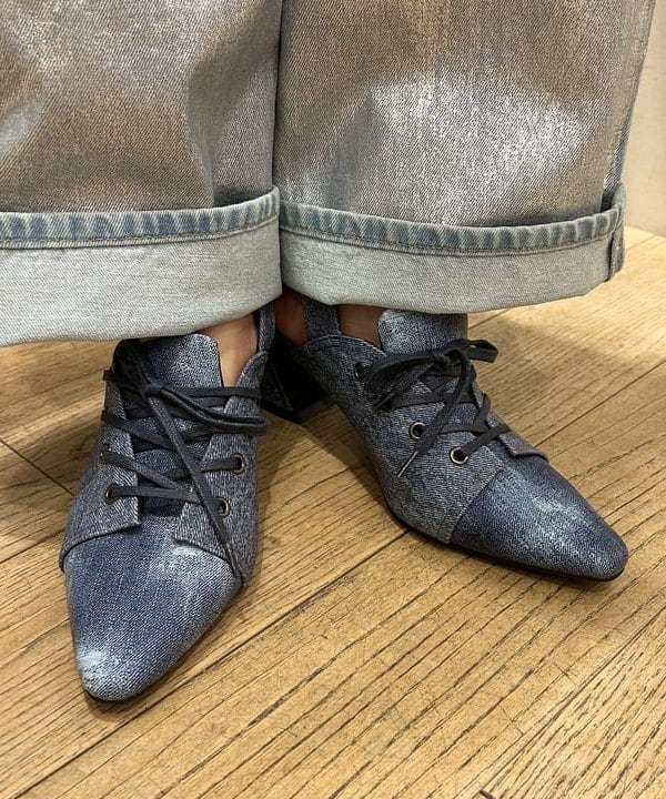 オカベ　アヤカさんの「BEAMS WOMEN｜Ray BEAMS / 透編み ラフィア ハット」を使ったコーディネート