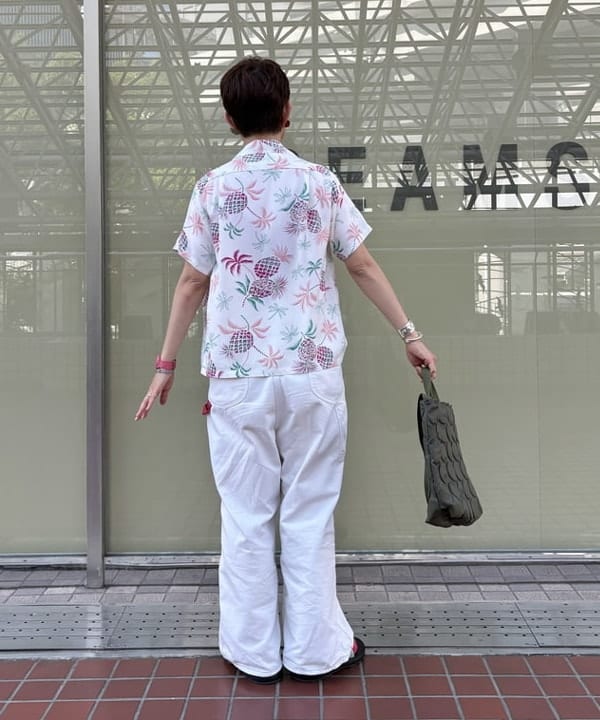 矢野(青木)優香さんの「Chaco × BEAMS BOY / 別注 Z CLOUD 24SS」を使ったコーディネート