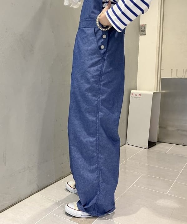 小原 もこさんの「BEAMS WOMEN｜BEAMS BOY / 樹脂 パール ロング ネックレス」を使ったコーディネート