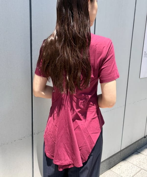 ちりこさんの「BEAMS WOMEN｜ピンストライプ ストライプ 2タック パンツ」を使ったコーディネート