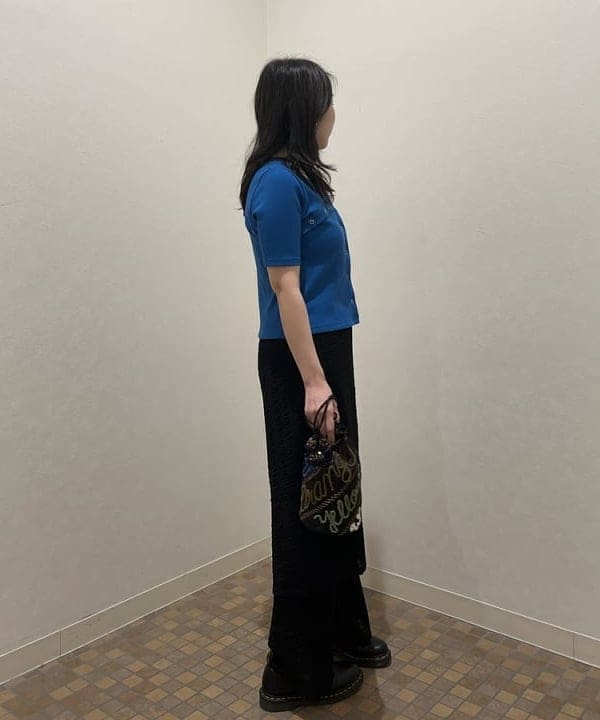 Sakiさんの「BEAMS WOMEN｜Ray BEAMS / リング ドット ボタン カーディガン」を使ったコーディネート