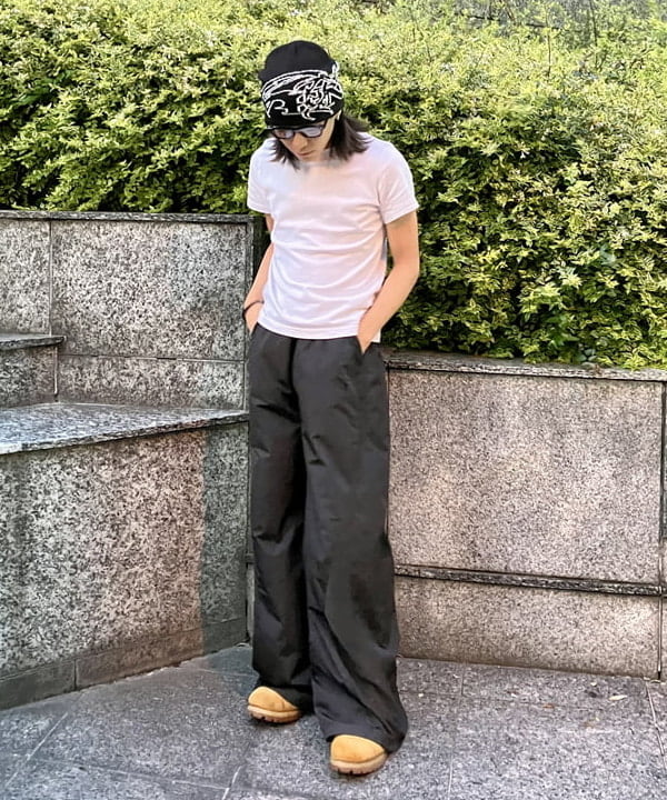 はるひむさんの「BEAMS WOMEN｜AK+1 / ベーシック Tシャツ」を使ったコーディネート