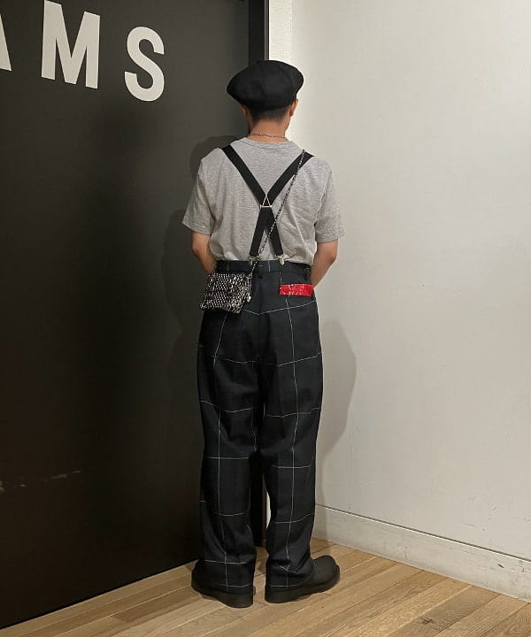 土田 達也さんの「BEAMS WOMEN｜BEAMS PLUS / スエード バイザー リネン キャスケット」を使ったコーディネート