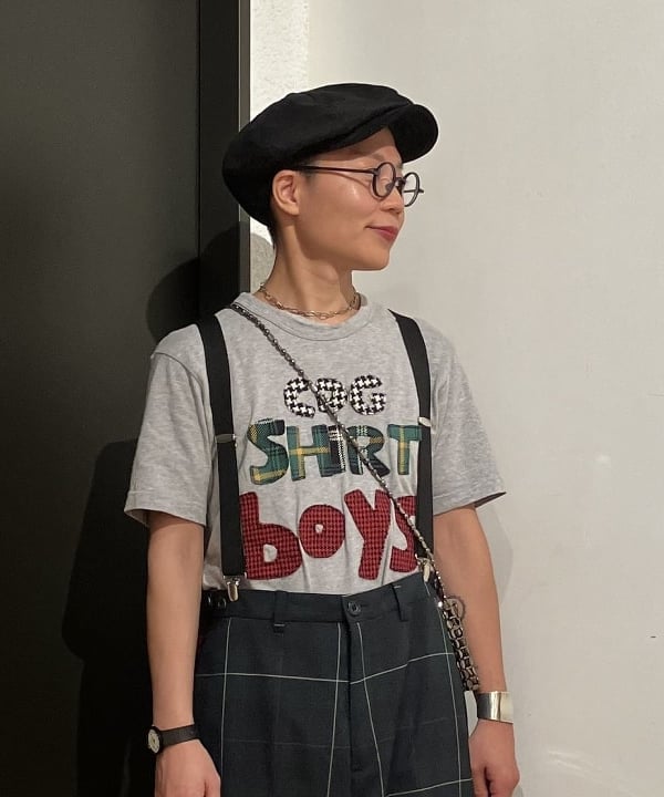 土田 達也さんの「BEAMS WOMEN｜BEAMS PLUS / スエード バイザー リネン キャスケット」を使ったコーディネート