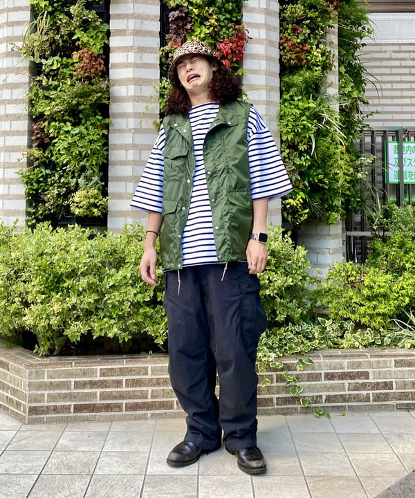 りくっしーさんの「BEAMS WOMEN｜SIERRA DESIGNS × BEAMS PLUS / 別注 PACKABLE PANAMINT VEST」を使ったコーディネート