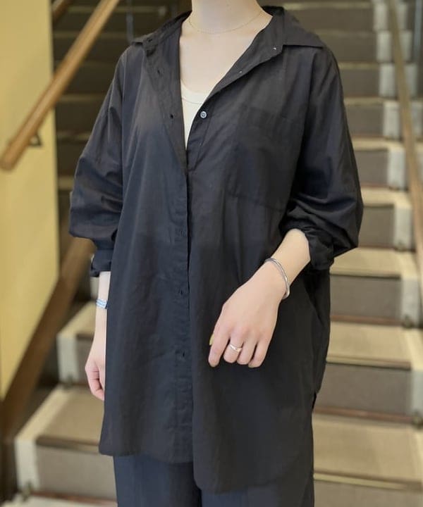 蒲原 捺美さんの「BEAMS WOMEN｜丸胴 テレコ タンクトップ」を使ったコーディネート