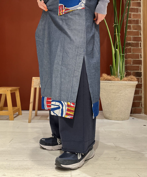 クロサワさんの「BEAMS WOMEN｜コットン サーマル クルーネック ロングスリーブ Tシャツ」を使ったコーディネート