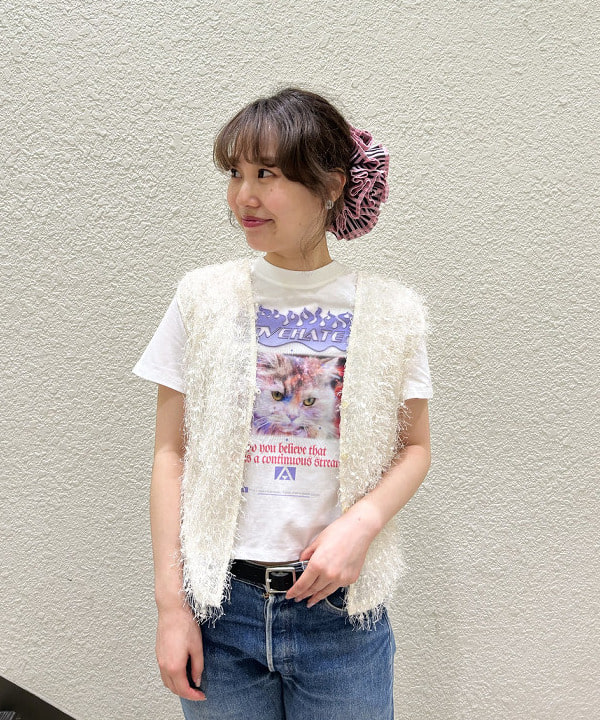 渡邊 舞さんの「BEAMS WOMEN｜Ray BEAMS / フリンジ 2Way ノースリーブ トップス」を使ったコーディネート