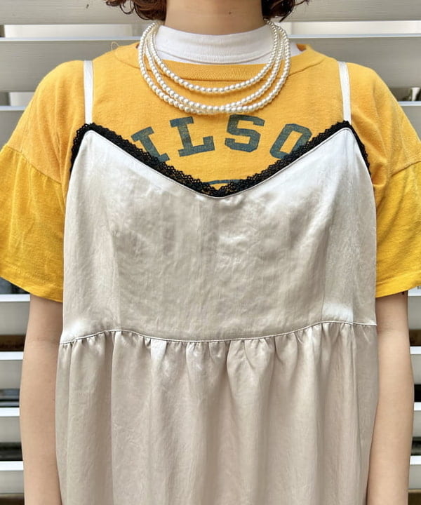 まつむさんの「BEAMS WOMEN｜ボーイ ベーシック Tシャツ」を使ったコーディネート