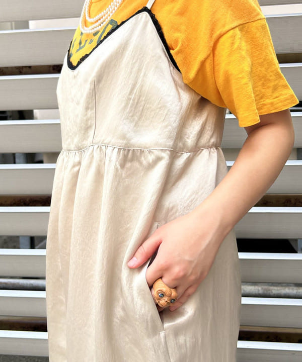 まつむさんの「BEAMS WOMEN｜ボーイ ベーシック Tシャツ」を使ったコーディネート