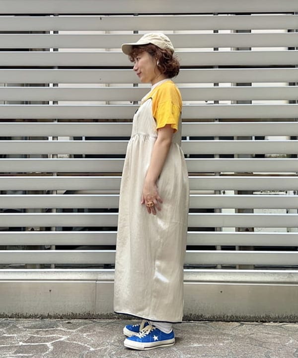 まつむさんの「BEAMS WOMEN｜ボーイ ベーシック Tシャツ」を使ったコーディネート