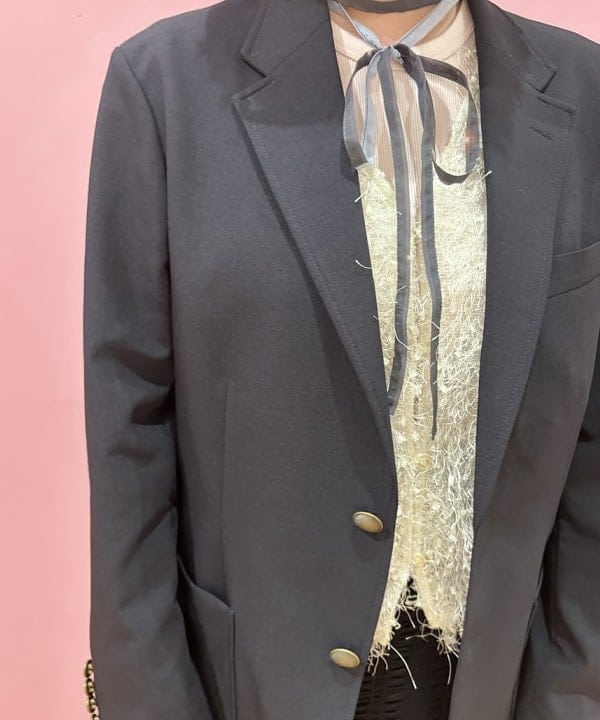 ここあさんの「BEAMS WOMEN｜Ray BEAMS / フリンジ 2Way ノースリーブ トップス」を使ったコーディネート