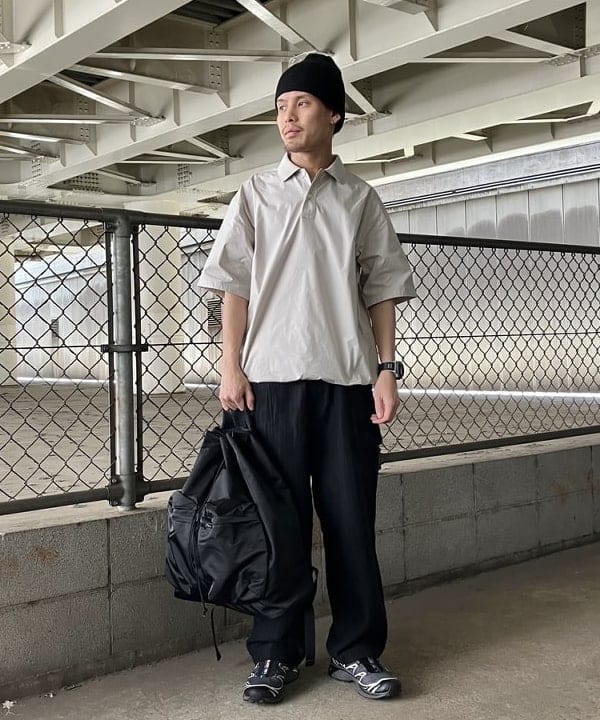 ホサカさんの「BEAMS WOMEN｜SLOW_NY_RUCK」を使ったコーディネート