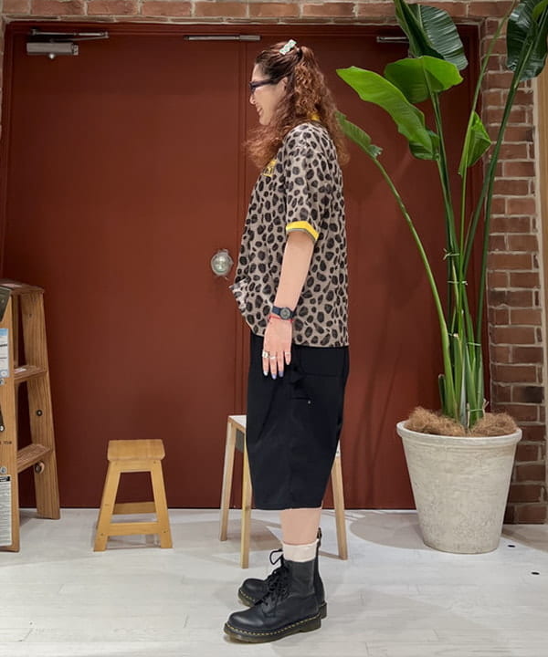 エノモト アミさんの「BEAMS WOMEN｜BEAMS / ダブルニー ショートパンツ」を使ったコーディネート