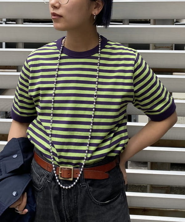 オカモト ミサキさんの「BEAMS WOMEN｜BEAMS BOY / ミリタリー リブ ロングソックス」を使ったコーディネート