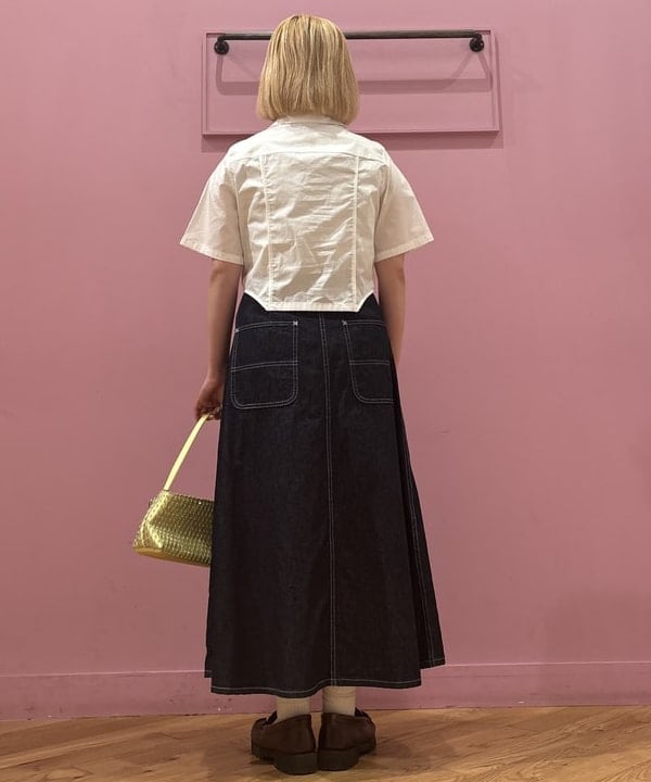 ここあさんの「BEAMS WOMEN｜ラップ プリーツ スカート」を使ったコーディネート