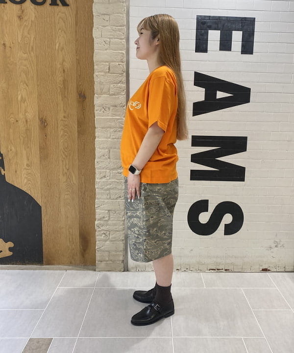 木村 海侑さんの「BEAMS WOMEN｜BEAMS / ダブルニー ショートパンツ」を使ったコーディネート