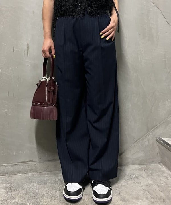 前田 優衣さんの「BEAMS WOMEN｜Ray BEAMS / フリンジ 2Way ノースリーブ トップス」を使ったコーディネート