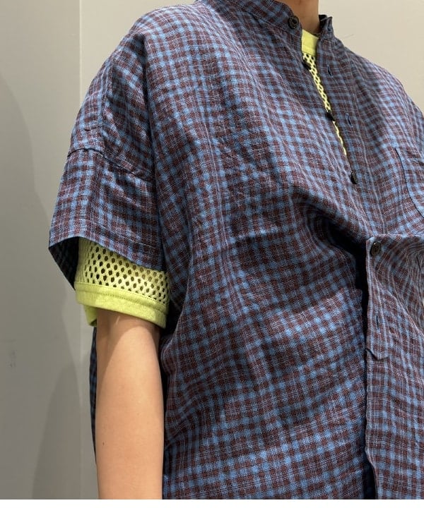 サワイさんの「BEAMS WOMEN｜BEAMS BOY / メッシュ リンガー ショートスリーブ Tシャツ」を使ったコーディネート