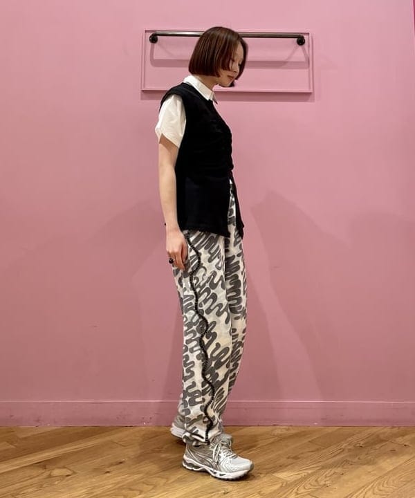 水野 萌香さんの「BEAMS WOMEN｜Ray BEAMS / ギャザー フロント ノースリーブ カットソー」を使ったコーディネート