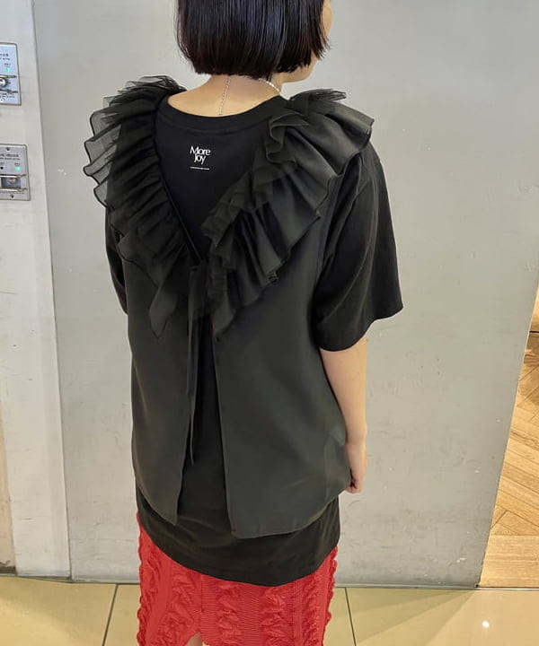 キホさんの「BEAMS WOMEN｜Ray BEAMS / ホワイト レース チョーカー」を使ったコーディネート