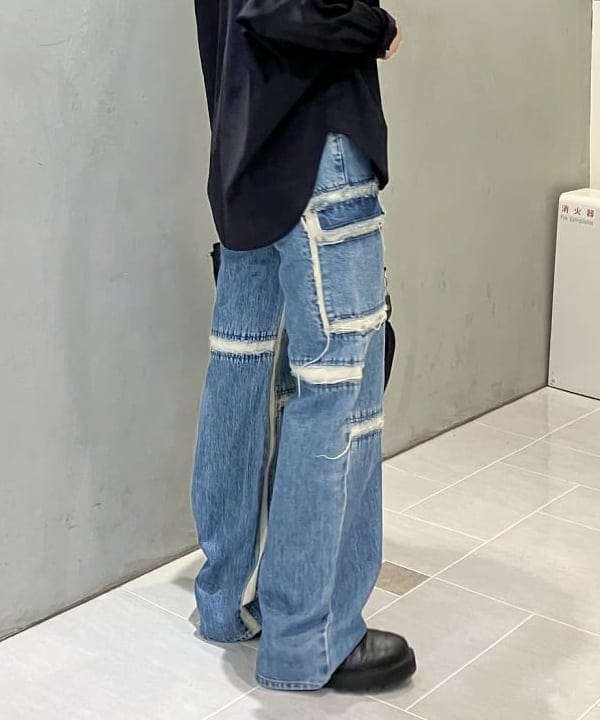 CHIHIROさんの「BEAMS WOMEN｜Demi-Luxe BEAMS /  KHADI オーバーシャツ」を使ったコーディネート