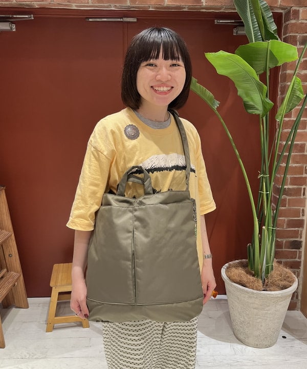 クロサワさんの「BEAMS WOMEN｜SLOW_NY_HELMET」を使ったコーディネート