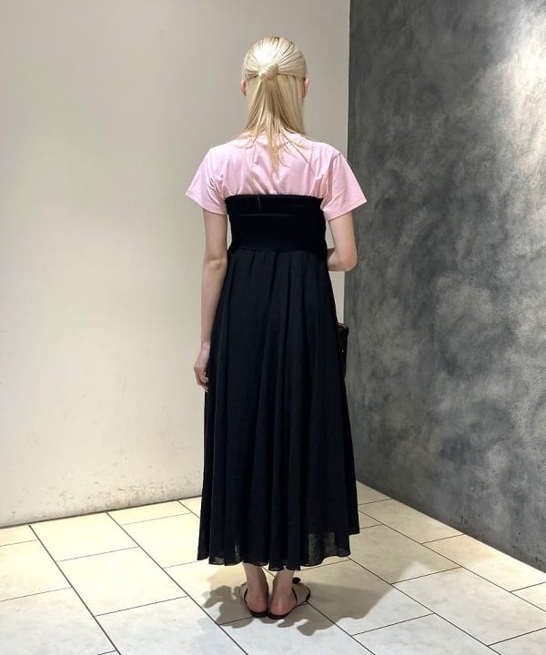 nodokaさんの「BEAMS WOMEN｜ハイツイスト プレーン Tシャツ」を使ったコーディネート