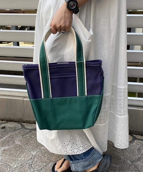 オカモト ミサキさんの「BEAMS WOMEN｜L.L.Bean / Deep Bottom Deluxe Boat and Tote S」を使ったコーディネート