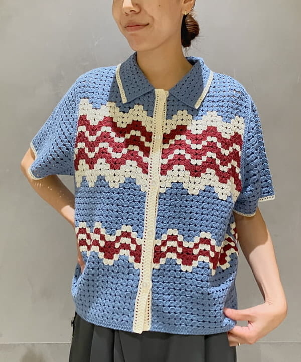 内山 美咲さんの「BEAMS WOMEN｜RBS / アシンメトリー ベルト ラップパンツ」を使ったコーディネート