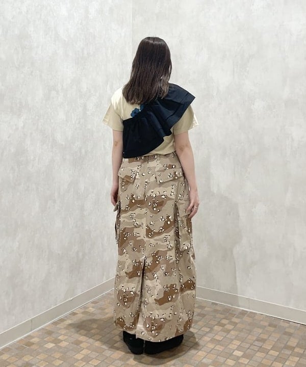 田中 里実さんの「BEAMS WOMEN｜Ray BEAMS / フリル ギャザー つけ襟 ブラウス」を使ったコーディネート