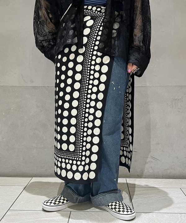 yokoyama shionさんの「BEAMS WOMEN｜BEAMS BOY / 樹脂 パール ロング ネックレス」を使ったコーディネート
