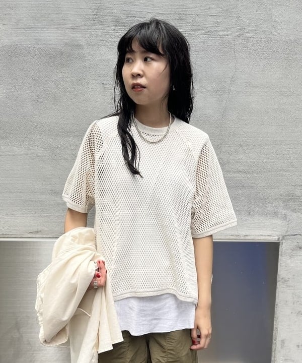ミナミマリコさんの「BEAMS WOMEN｜GREGORY × BEAMS BOY / 別注 CHOCO CHIP CAMO NICE DAY」を使ったコーディネート
